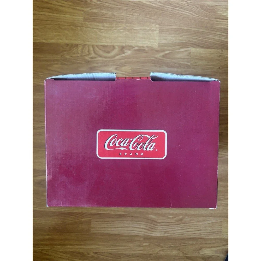 Coca-Cola Polar Bear Bank Alarm Clock CCM200 Coke Collectible Original Box